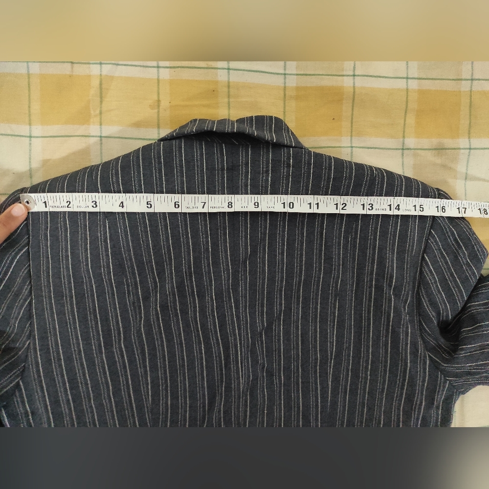 Grey Striped Blazer 🥂 - Picture 8 of 8